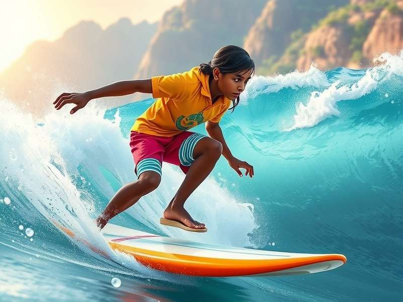 Rishikesh Wave Surfer Character and Environment
