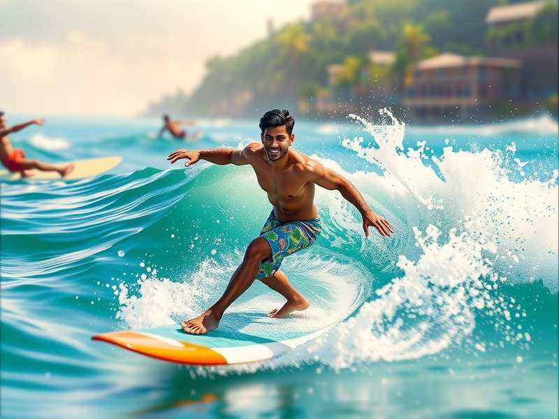 Rishikesh Wave Surfer Gameplay